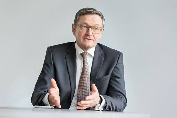 Jürgen Hermann, Vorstand und CEO der QSC AG 