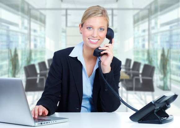 Telefonieren für Business-Kunden 