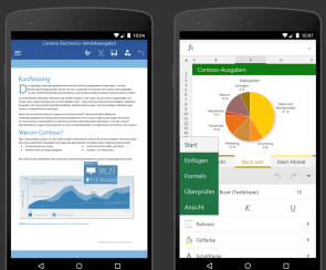 Office-Apps auf Android