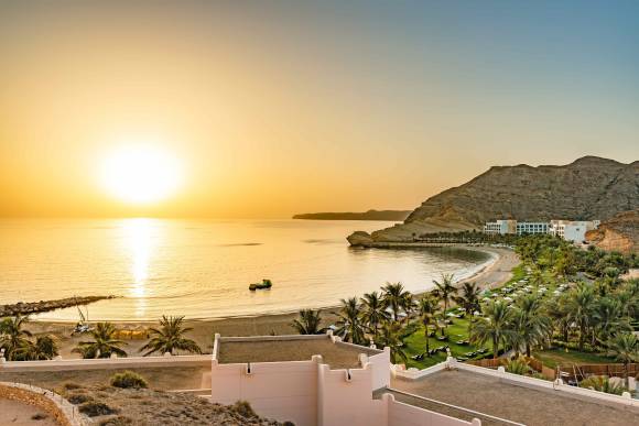 Sonnenuntergang im Oman 