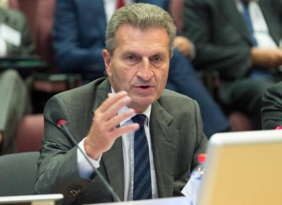 EU-Digitalkommissar Günter Oettinger 