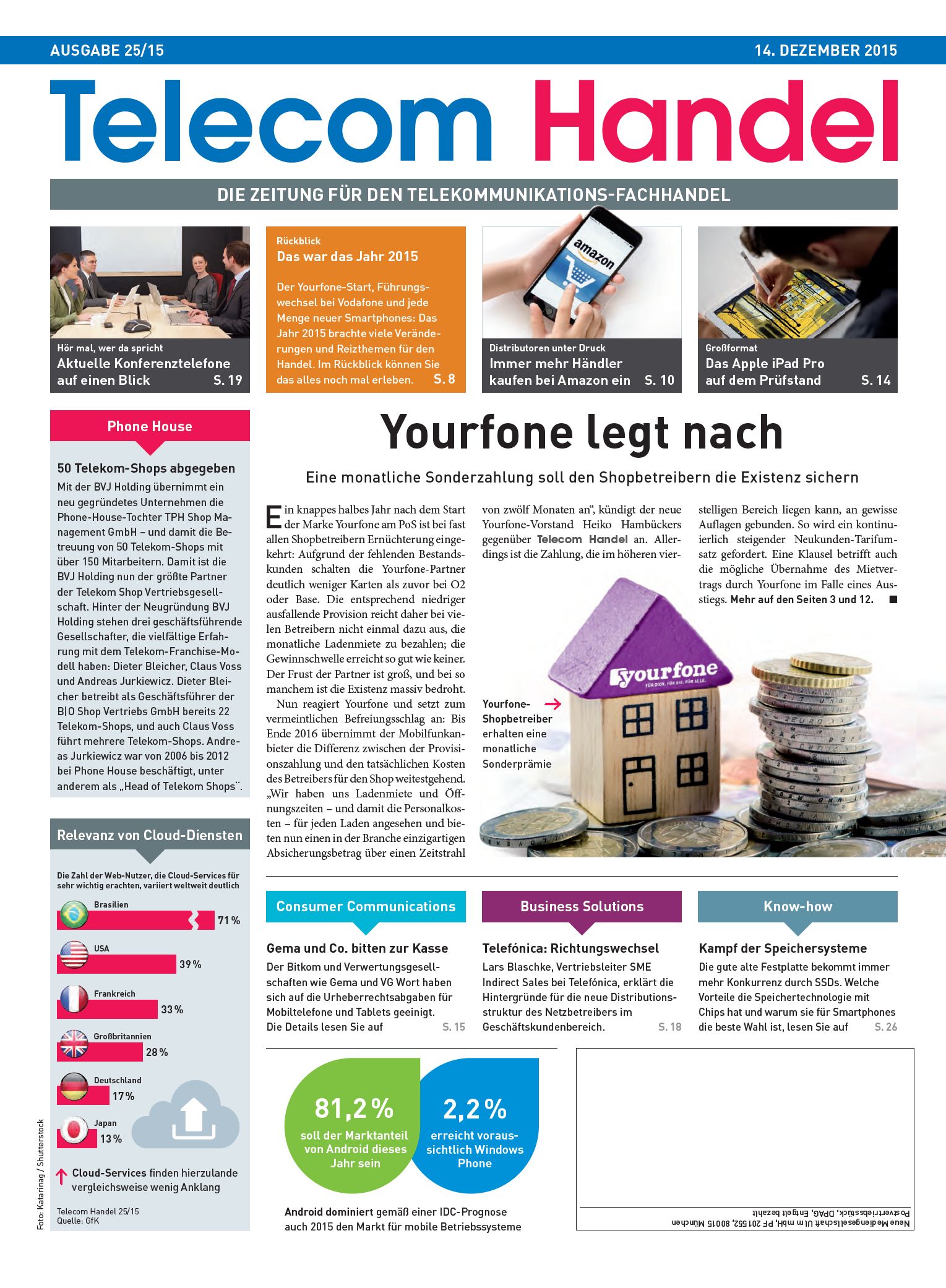 Telecom Handel Ausgabe 25/2015