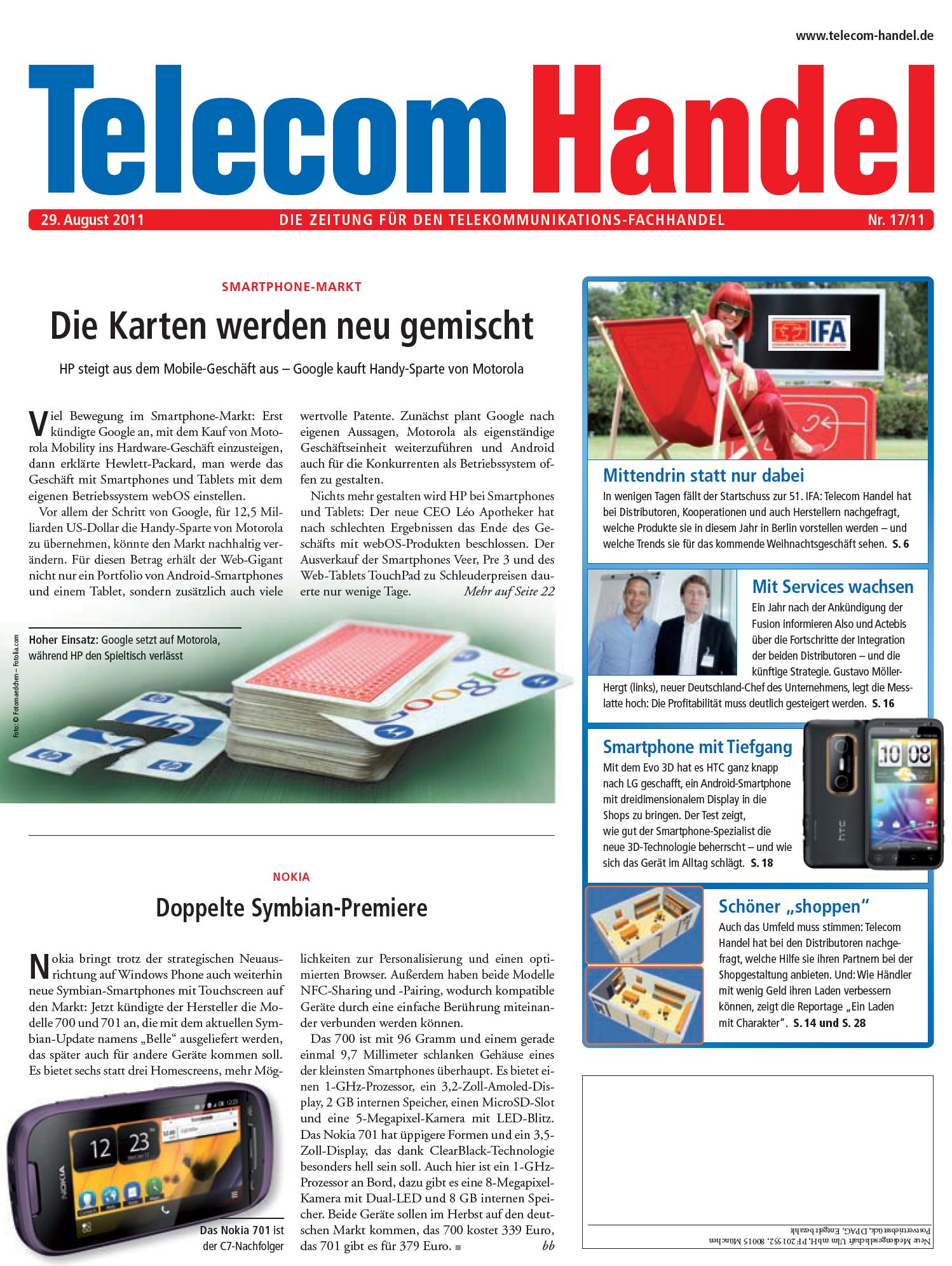 Telecom Handel Ausgabe 17/2011