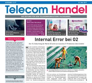 Cover der Telecom-Handel-Ausgabe 11-2017 