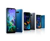 LG K60, Q50 und Q40 (v.l.n.r.)