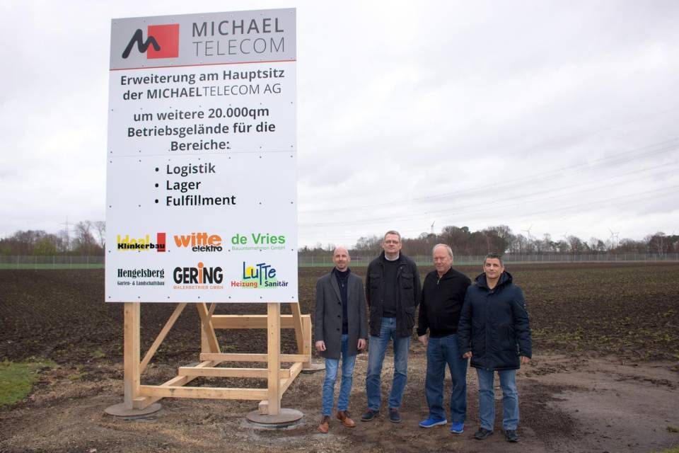Michael Telecom Erweitert Betriebsgelande Telecom Handel De