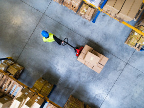 Päckchen im Logistikzentrum 