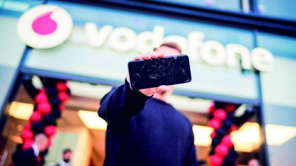 Vodafone repariert in Flagship Stores 