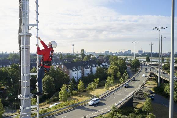 Vodafone-Techniker 