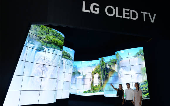 LG OLED-Canyon auf der IFA 2018