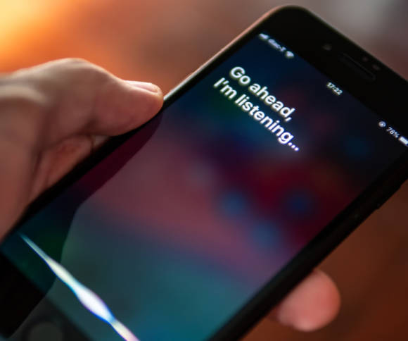 Siri auf dem iPhone 