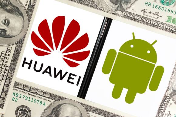 Huawei und Android Logo 