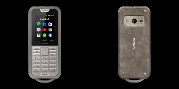 Das Nokia 800 Tough 