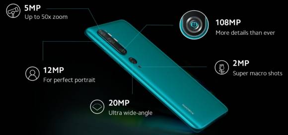 Das Xiaomi Mi Note 10 