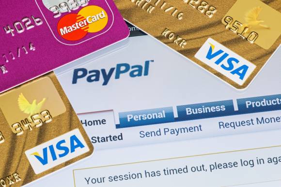 PayPal und Kreditkarten 