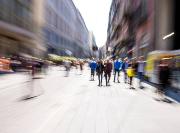 Menschen in Bewegung 