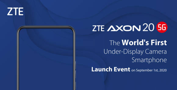 ZTE kündigt das Axon 20 5G an 