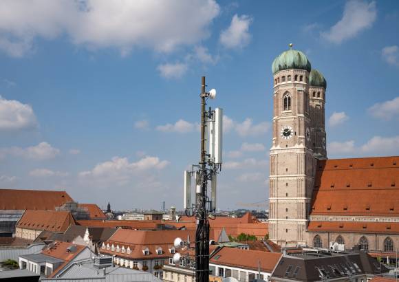 5G-Standort von Telefónica in München 