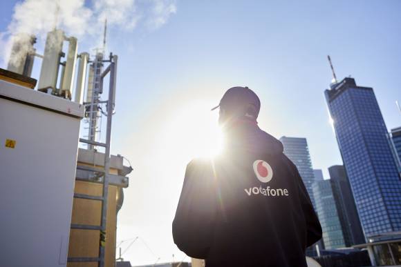Vodafone-Techniker 