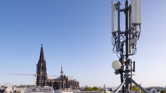 Antennenstandort von Telefónica in Köln 