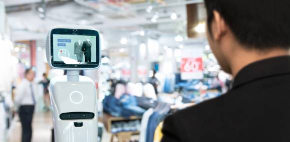 Roboter im Einzelhandel 
