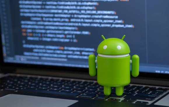 Android-Roboter auf PC-Tastatur 