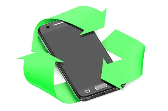 Recycling bei der Telekom und Samsung 