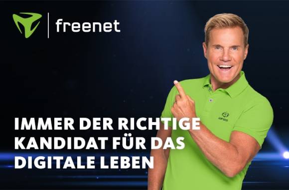 Dieter Bohlen ist neuer Markenbotschafter der Freenet Group 
