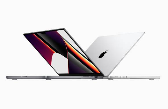 Die komplett neu entwickelten 14- und 16-Zoll MacBook Pro-Modelle werden von den neuen M1 Pro und M1 Max Chips angetrieben 