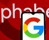 Logos von Alphabet und Google