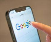 Google auf Smartphone