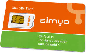SIM-Karte von Simyo