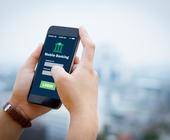 Mobile Banking auf dem Smartphone