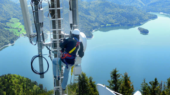 5G-Antenne von O2 Telefónica 