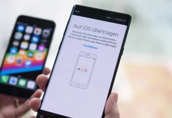App „Auf iOS übertragen“ 