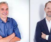 Lutz Harder (li.) und Daniel Frei sind die neuen Geschäftsführer von Freenet.de
