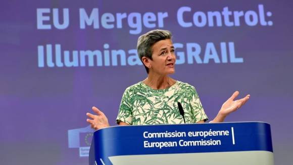 EU-Kommissarin für Wettbewerb Margrethe Vestager 
