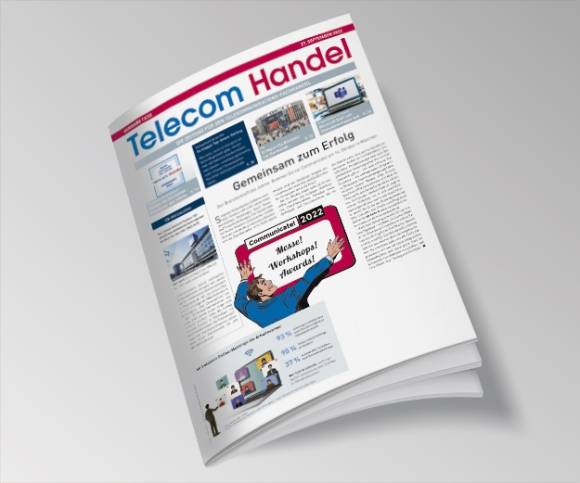 Cover der Telecom-Handel-Ausgabe 13/2022 