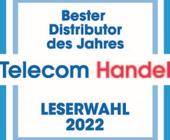 Logo der Leserwahl zum besten Distributor 2022