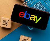 eBay-App auf einem Smartphone