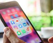 Social-Media-Apps auf einem Smarphone