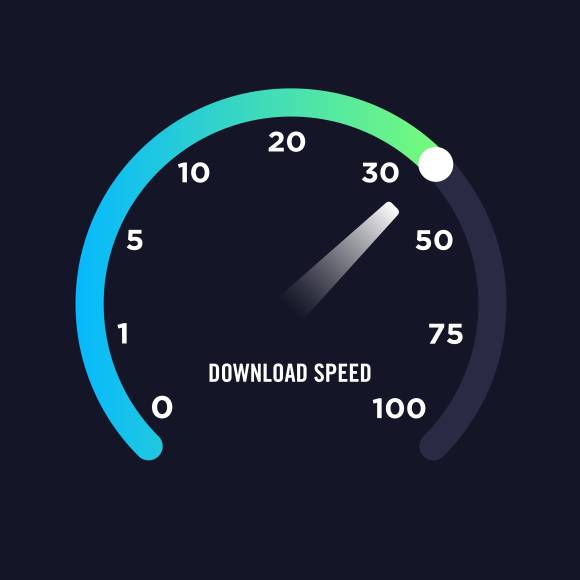 Internet-Geschwindigkeit 