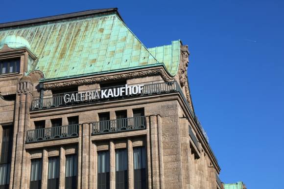 Galeria-Filiale in Düsseldorf, Außenansicht 