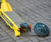 Kaputter E-Roller