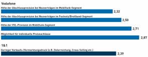 Ergebnisse Vodafone und 1&1