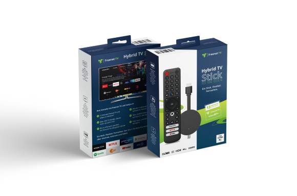 Der Hybrid TV Stick von Freenet 