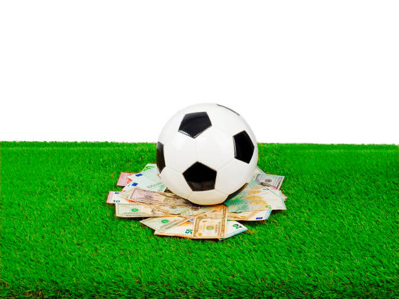 EM-Ball mit Geld 