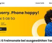 Website von Happy SIM