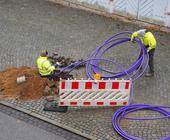 Glasfaserausbau