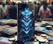 Geld Smartphone